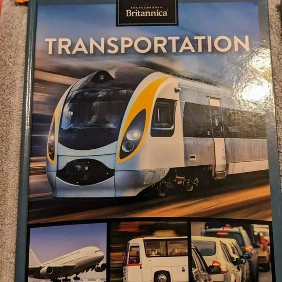 Encyclopedia Britannica How Things Work Planet Earth Transportation Set of 6 HC - Picture 8 of 12